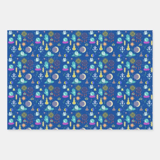 Magie Geschenkpapier Set (Vorderseite 3)