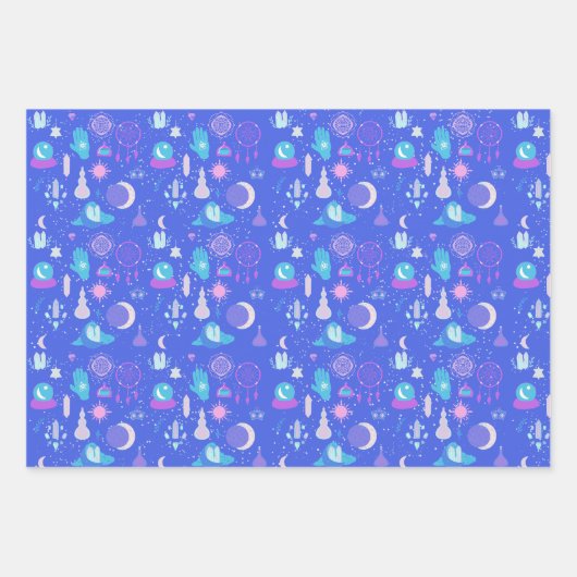 Magie Geschenkpapier Set (Vorderseite 2)