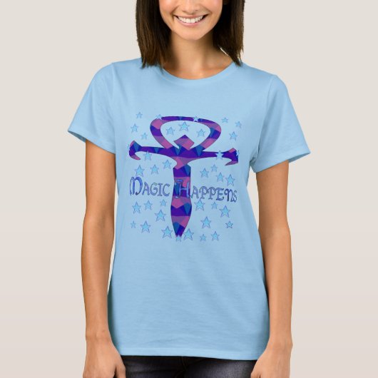 Magie geschieht T-Shirt (Vorderseite)
