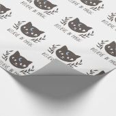 Magie glauben - Farbe wählen Geschenkpapier (Ecke)