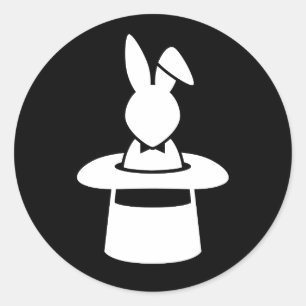 Magie-Ideologie Runder Aufkleber