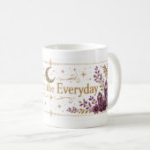 Magie im Alltag (Weiß) Kaffeetasse (VorderseiteRechts)