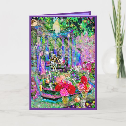 Magie im Mondlicht - w/o-Nachricht Karte (Vorderseite)