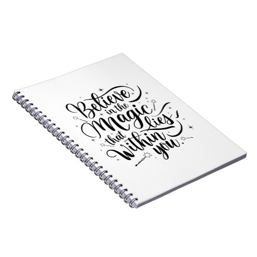 Magie im Notebook Notizblock (Rechte Seite)