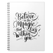 Magie im Notebook Notizblock (Vorderseite)