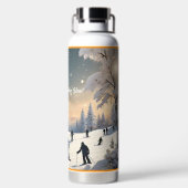 "Magie im Schnee" Trinkflasche (Rückseite)
