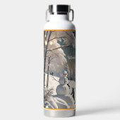 "Magie im Schnee" Trinkflasche (Vorderseite)