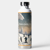 "Magie im Schnee" Trinkflasche (links)