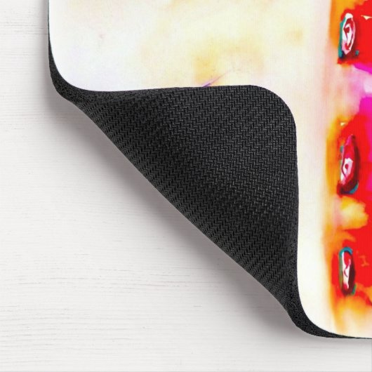 "Magie in allen Größen" Kolibris u. Elefant-Druck Mousepad (Ecke)