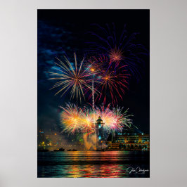 Magie in der Nacht – Erie's Himmel in Flammen  Poster