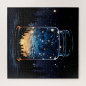 Magie in einem Jar - Waldstars Puzzle (Horizontal)
