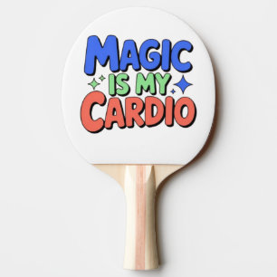 Magie ist mein Cardio – Lustiger Hexen-Ping-Pong-S Tischtennis Schläger