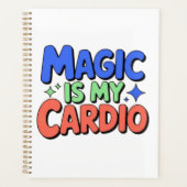 Magie ist mein Cardio-Planer Planer (Vorderseite)