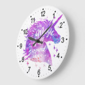 Magie ist überall um uns herum - Wählen Sie Hinter Große Wanduhr (Winkel)