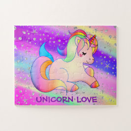 Magie Mein Einhorn Sparkle Silver Stars Puzzle