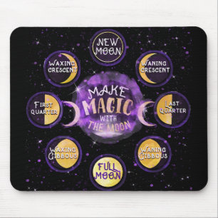 Magie mit den Mondmondmondzyklen Mousepad