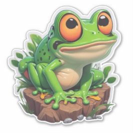 Magie mit Froschklebern für alle Altersgruppen erz Aufkleber