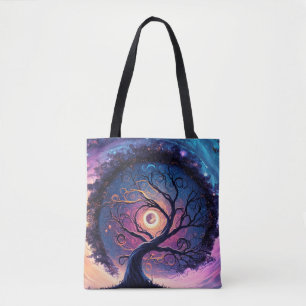 Magie nach Mitternacht Illustration Tasche