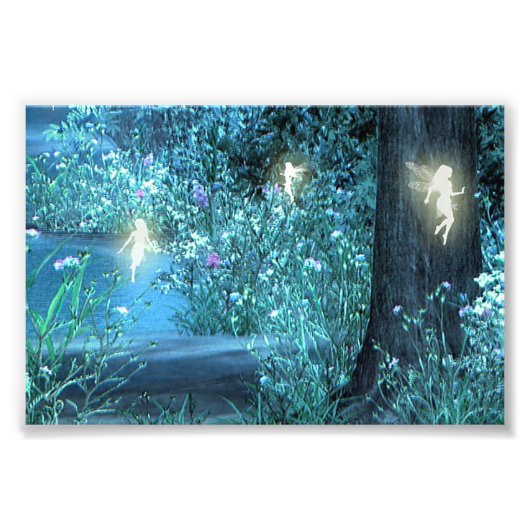 Magie-Nachtmärchen 6x4-Foto-Druck Fotodruck (Vorne)