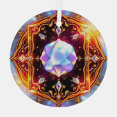 Magie ornament aus glas (Rückseite)