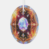 Magie ornament aus glas (Vorderseite links)