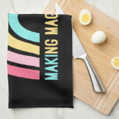 Magie passieren lassen geschirrtuch (Viertel Falte)