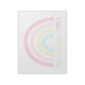 Magie passieren lassen notizblock (Rotiert)