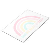 Magie passieren lassen notizblock (angewinkelt)