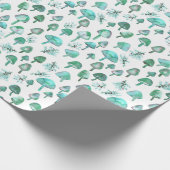 Magie Pilze Wasserfarbenwald Muster Geschenk Geschenkpapier (Ecke)