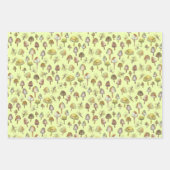 Magie Pilze Wasserfarbenwald Muster Geschenk Geschenkpapier Set (Vorderseite 3)