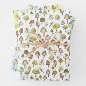 Magie Pilze Wasserfarbenwald Muster Geschenk Geschenkpapier Set (Beispiel)