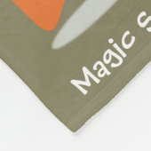 Magie-Scare-Away-Monster Fleecedecke (Ecke)