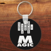 Magie Schlüsselanhänger (Vorderseite)