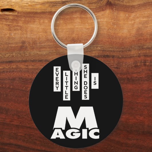 Magie Schlüsselanhänger (Vorderseite)