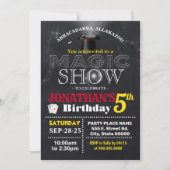 Magie-Show Geburtstagsbash Kinder Party Einladung (Vorderseite)