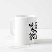 Magie sind Engel in verkleideter Form Kaffeetasse (Vorderseite Links)