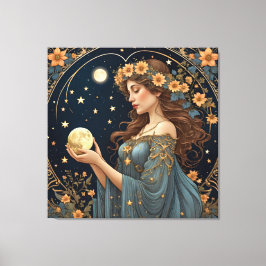 Magie und Fee - Tarot Leinwanddruck