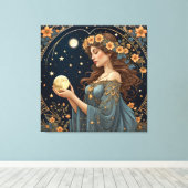 Magie und Fee - Tarot Leinwanddruck (Insitu (Holzboden))