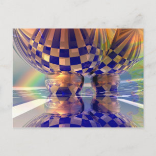 Magie unter dem Regenbogen Postkarte