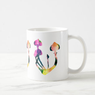 Magie vermehrt sich Aquarell explosionsartig Kaffeetasse