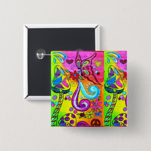 Magie vermehrt sich starker Knopf explosionsartig Button (Vorne & Hinten)