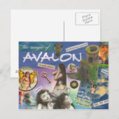 Magie von Avalon Postkarte (Vorne/Hinten)