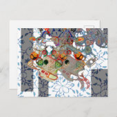 Magie von Grau Postkarte (Vorne/Hinten)