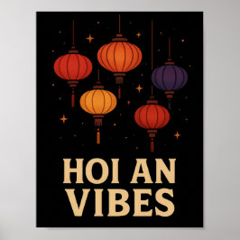 Magie von Hoi An – Laternenkunst  Poster