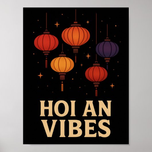 Magie von Hoi An – Laternenkunst  Poster (Vorne)