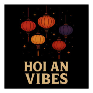 Magie von Hoi An – Laternenkunst  Poster