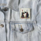 Magier am Karneval in Berlin, 1836 (Farbe Button (Beispiel)