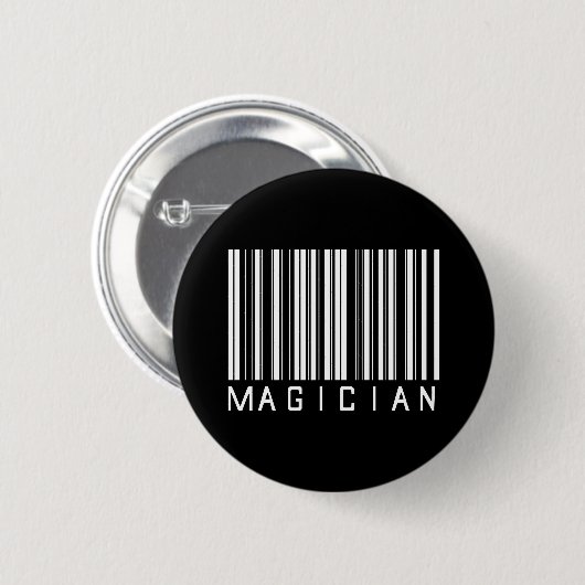 Magier-Bar-Code Button (Vorne & Hinten)