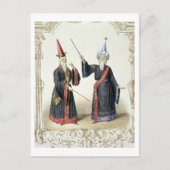 Magier beim Karneval in Berlin, 1836 (Farbe Postkarte (Vorderseite)