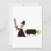 Magier Darstellend Einladung (Vorderseite)